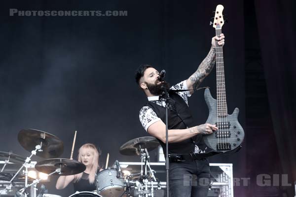 SKILLET - 2016-06-12 - PARIS - Hippodrome de Longchamp - Main Stage - 